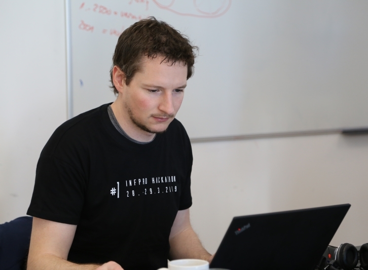 Impressionen beim ersten InfPro Hackathon 2019